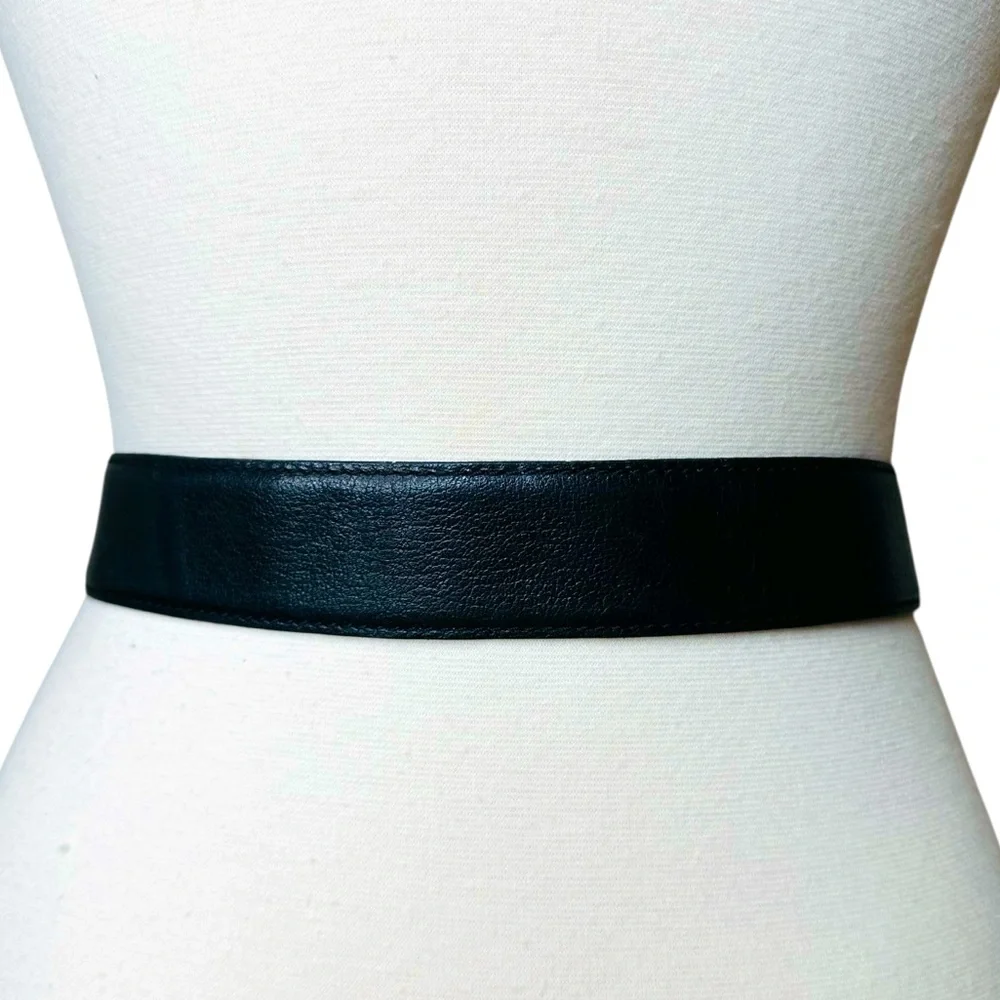 MOSCHINO 90’s VINTAGE LOGO BELT - Picture 5 of 6